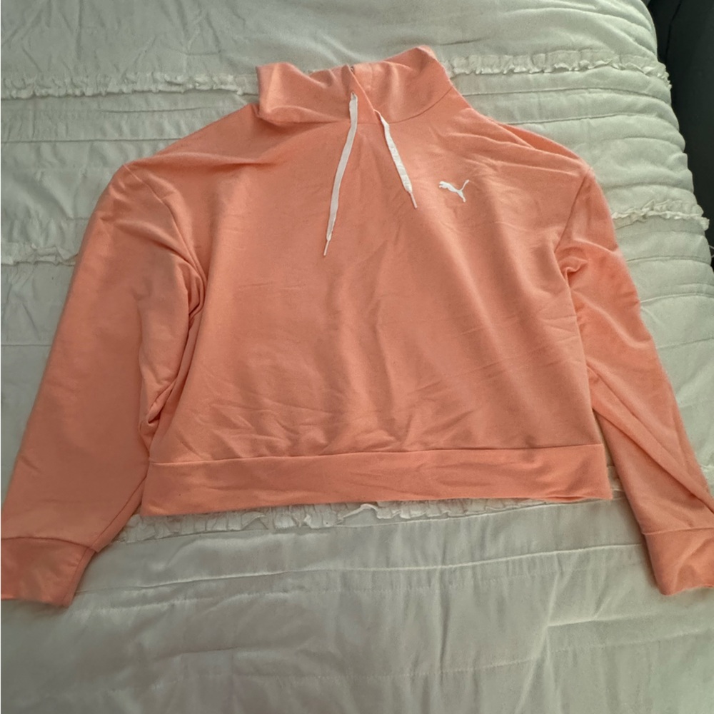 Cropped Puma Hoodie